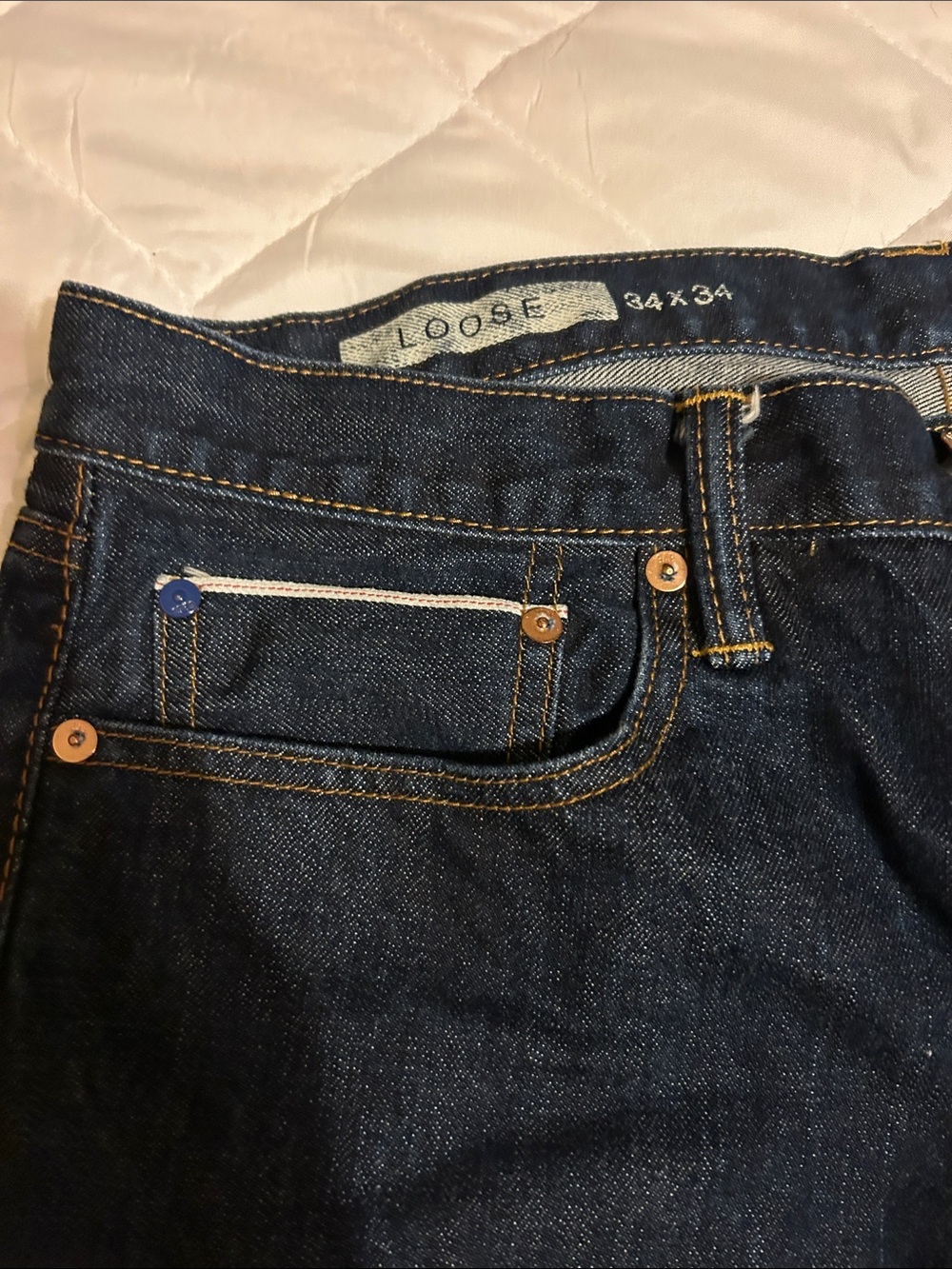 Gap 1969 jeans loose fit 34/32 - Picture 6 of 7